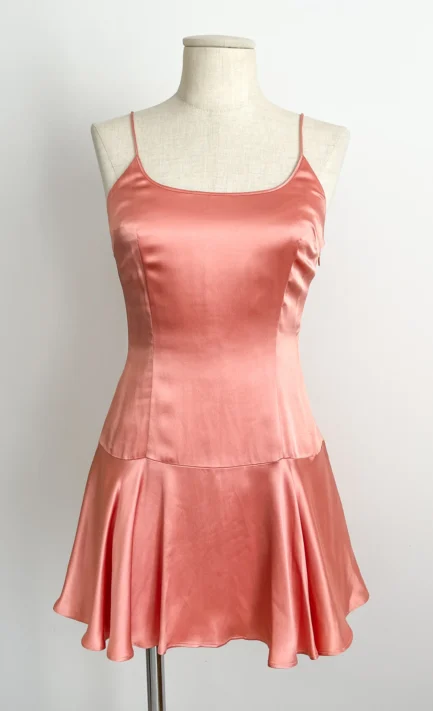 DOLCE & GABBANA 1995 Ballerina Pink Mini Dress (XS-S)