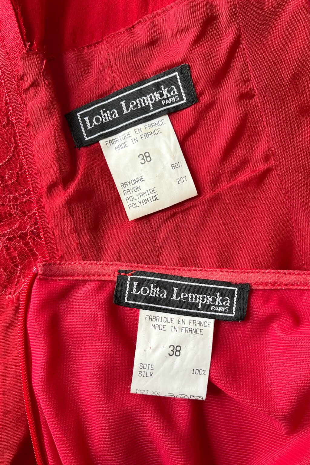 Ensemble Corset + Veste Imprimé Léopard Lolita Lempicka été 1998 - Soie - Taille M - Vintage