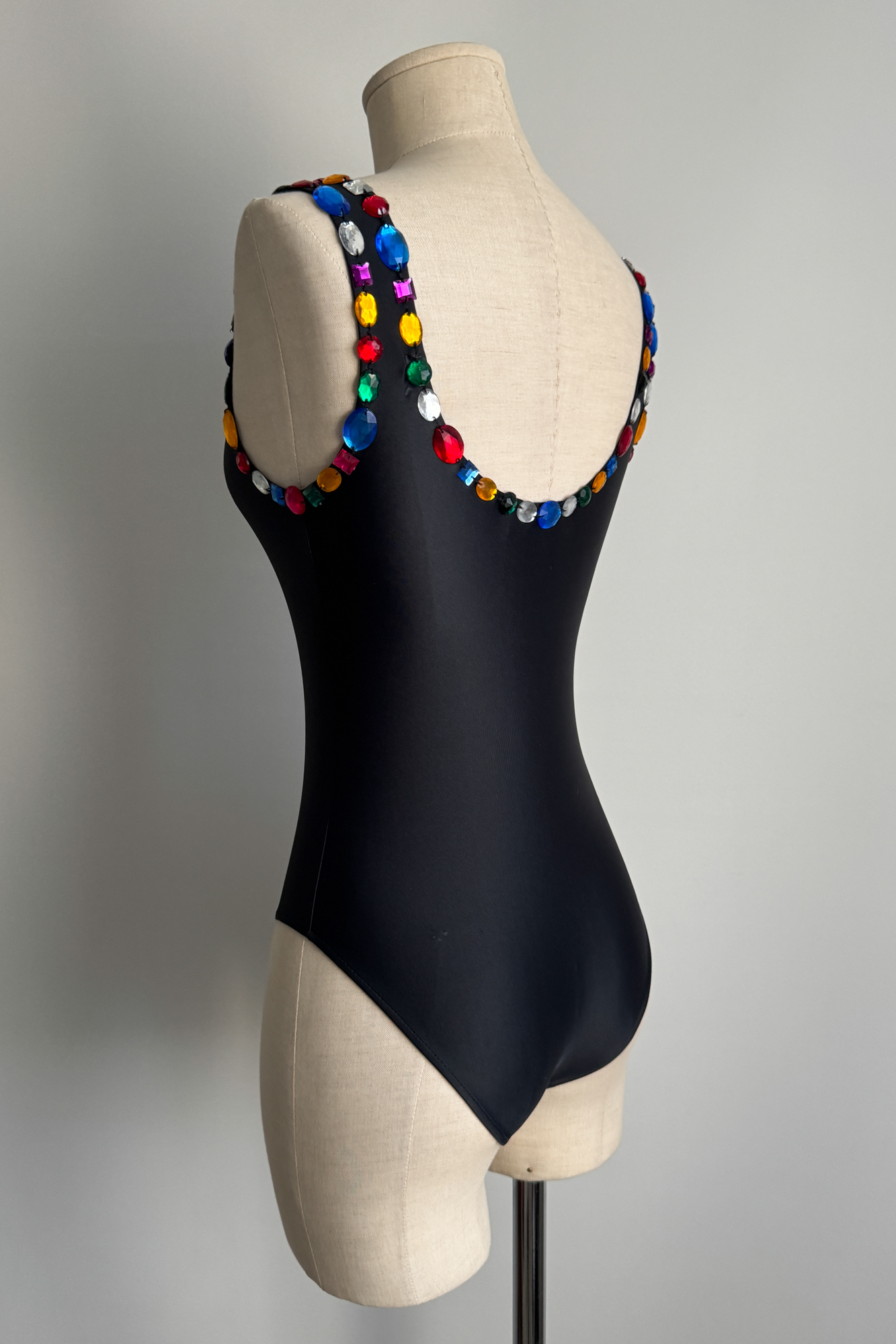 EMERIEU-Dolce-&-Gabbana-FW-1991-black-multicolor-rhinestones-vintage-swimsuit-3