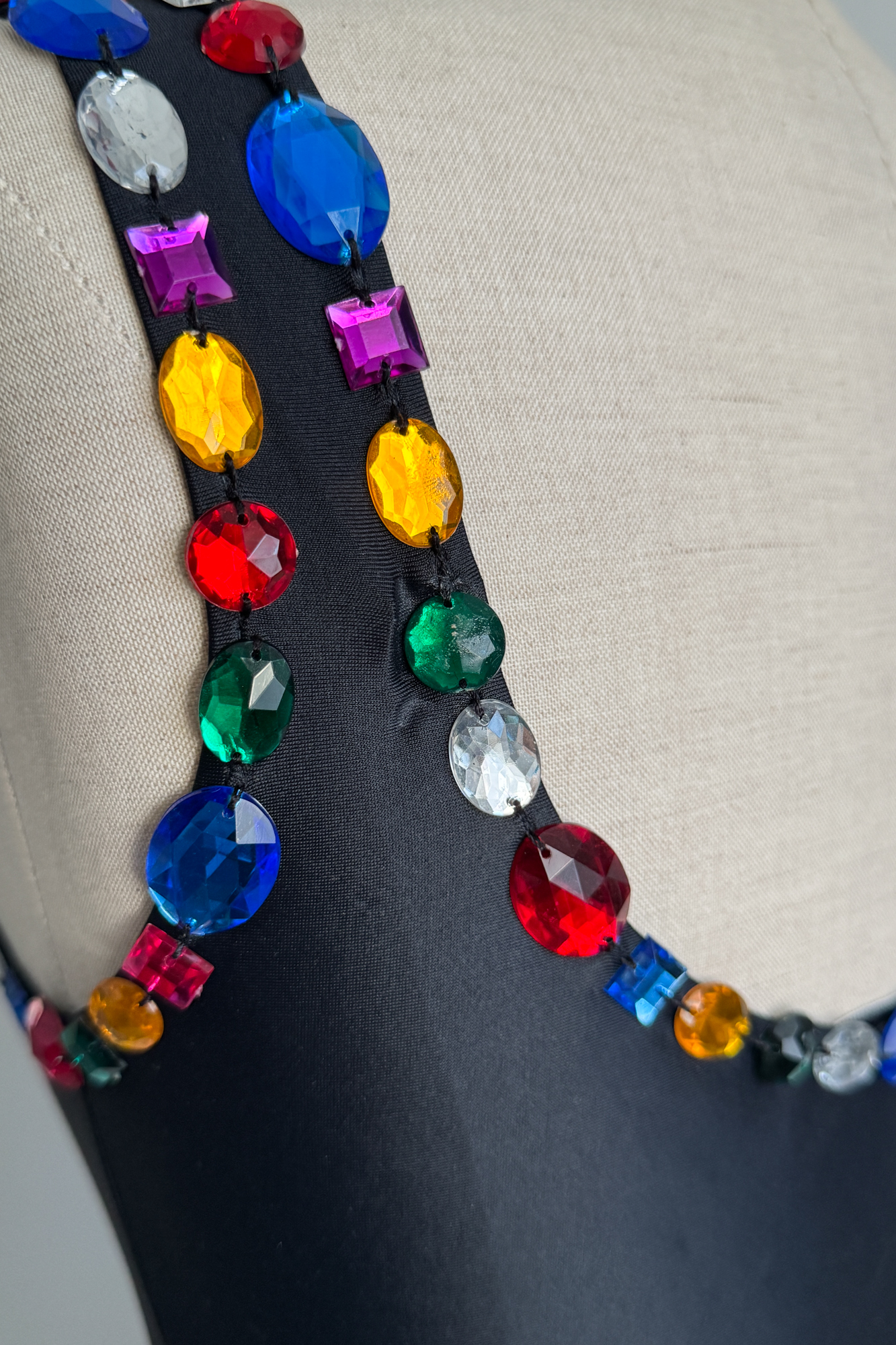 EMERIEU-Dolce-&-Gabbana-FW-1991-black-multicolor-rhinestones-vintage-swimsuit-7