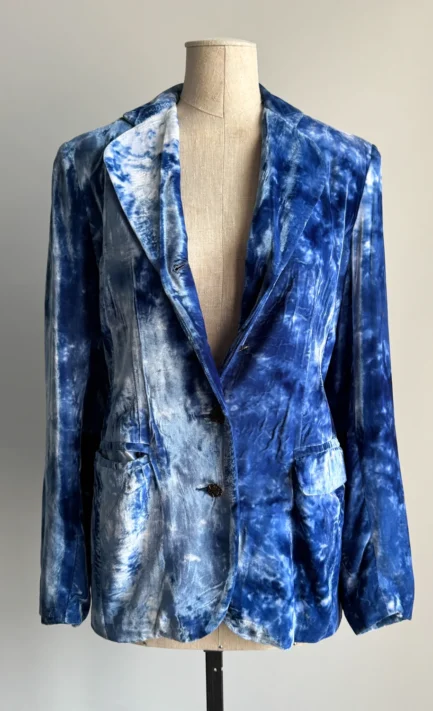 TODD OLDHAM 1994 Blue Velvet Blazer (M)