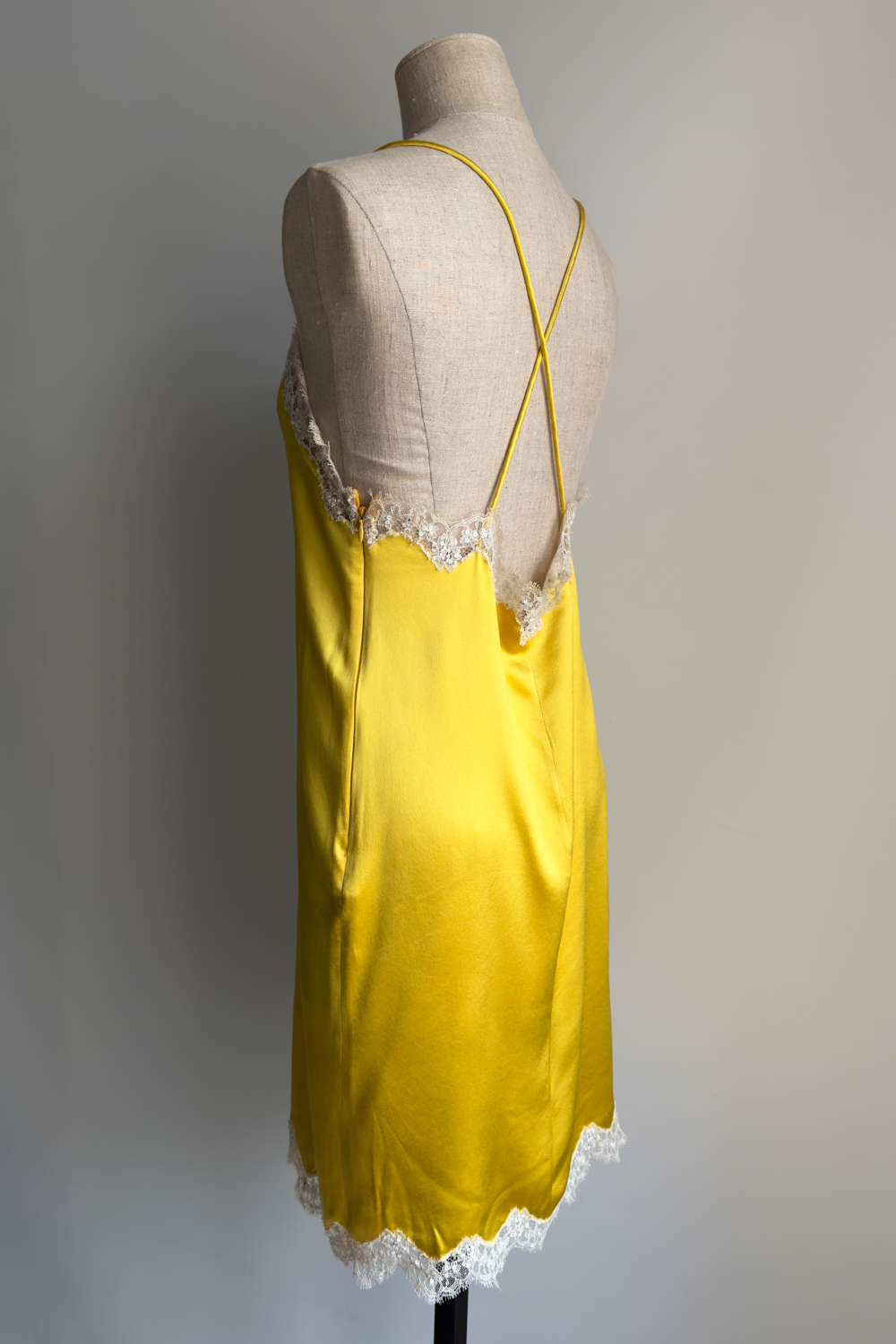 EMERIEU-Valentino-SS-2006-vintage-yellow-silk-beaded-slip-dress-3