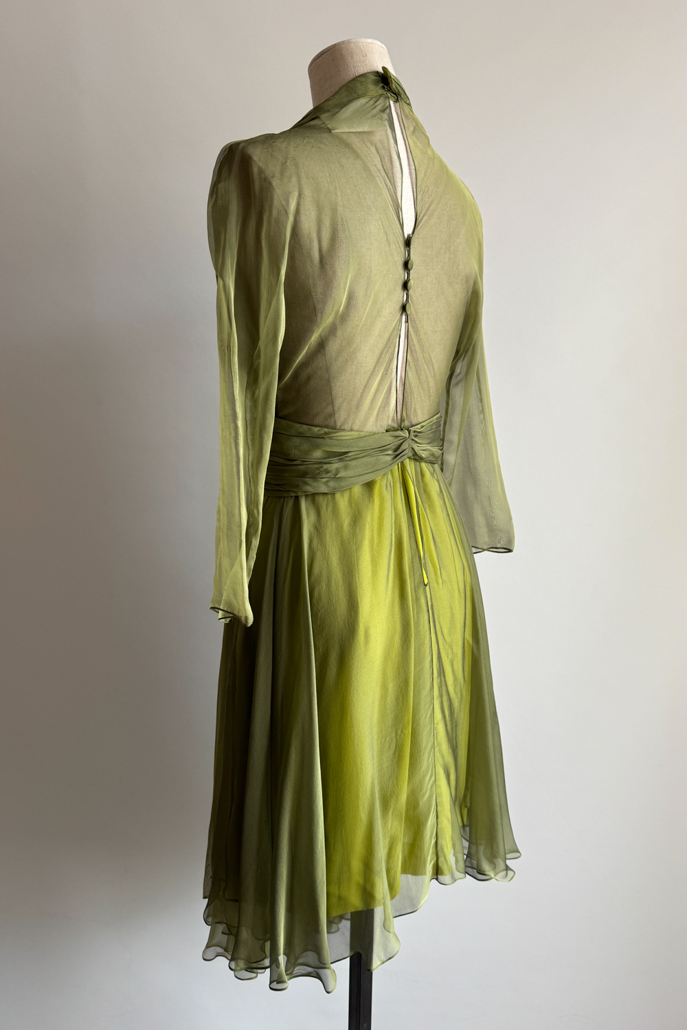EMERIEU-Chloé-by-Martine-Sitbon-SS-1992-vintage-green-silk-midi-dress-3