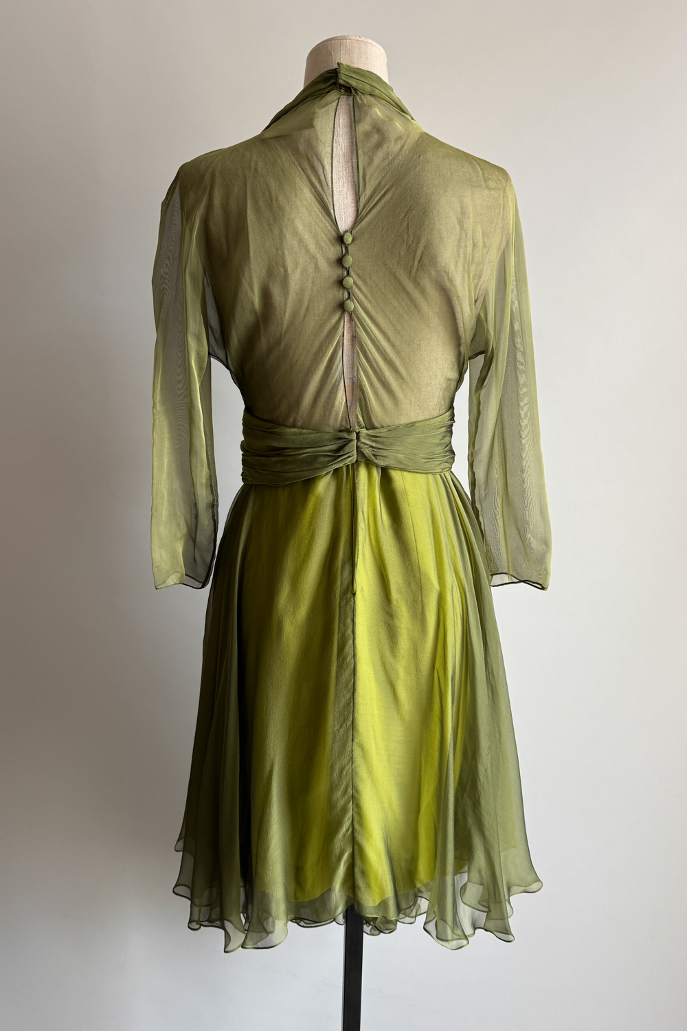 EMERIEU-Chloé-by-Martine-Sitbon-SS-1992-vintage-green-silk-midi-dress-4