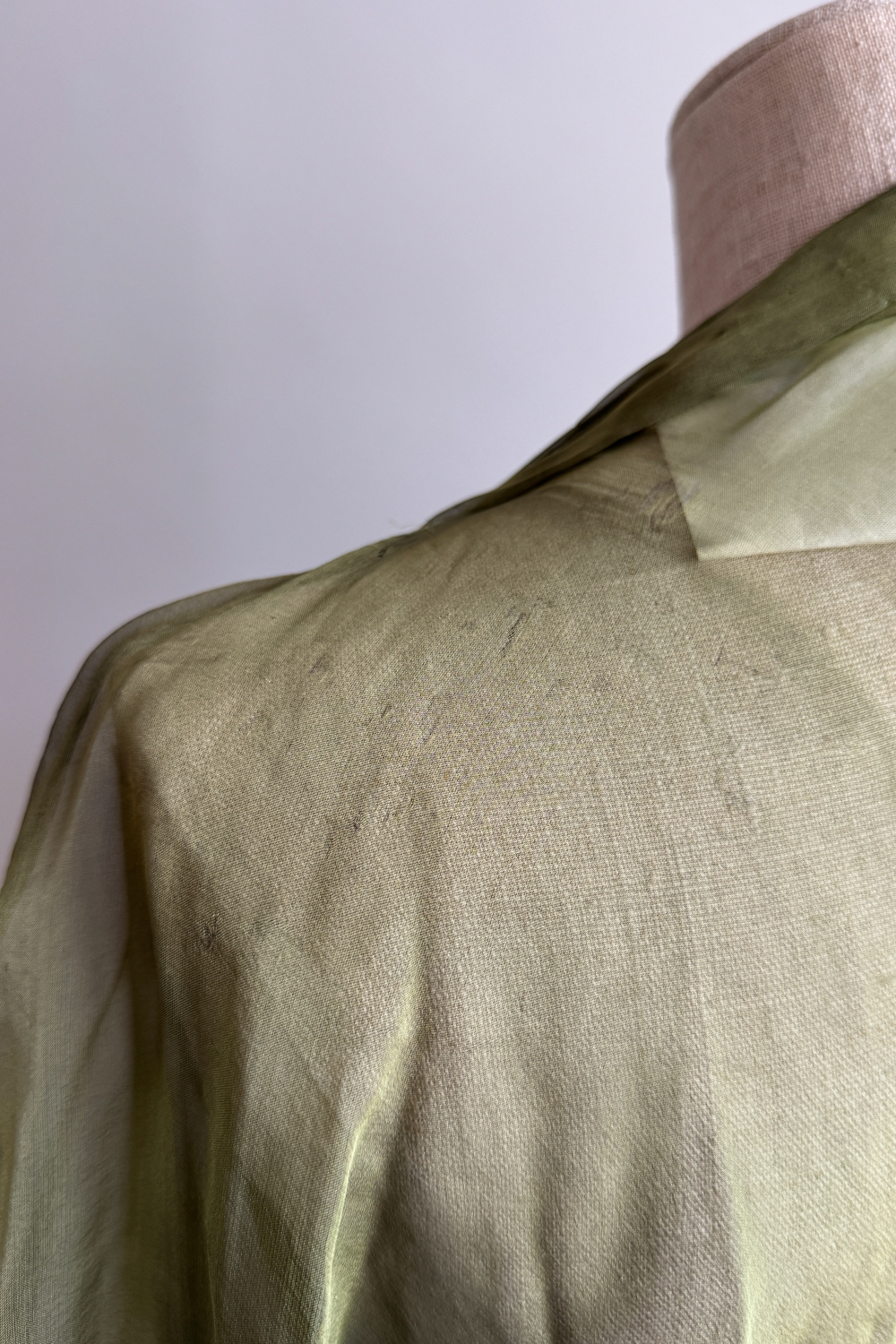 EMERIEU-Chloé-by-Martine-Sitbon-SS-1992-vintage-green-silk-midi-dress-flaws