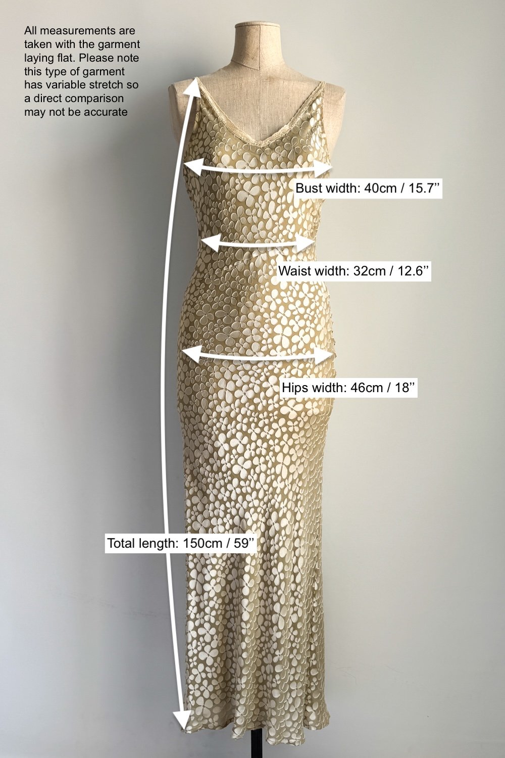 EMERIEU-Lolita-Lempicka-SS-1999-vintage-velvet-cream-gown-measurements