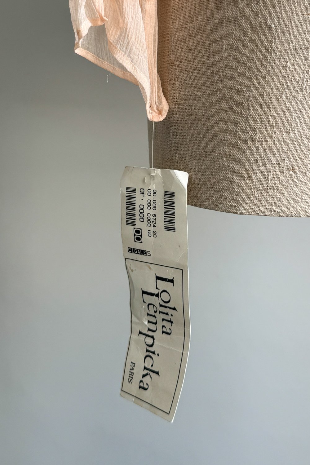 EMERIEU-Lolita-Lempicka-1990s-vintage-blush-pink-draped-tie-crop-long-sleeve-blouse-tag