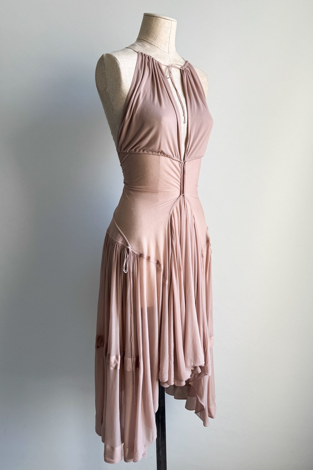 EMERIEU-Alaïa-SS-2003-vintage-dusty-pink-sheer-midi-dress-2