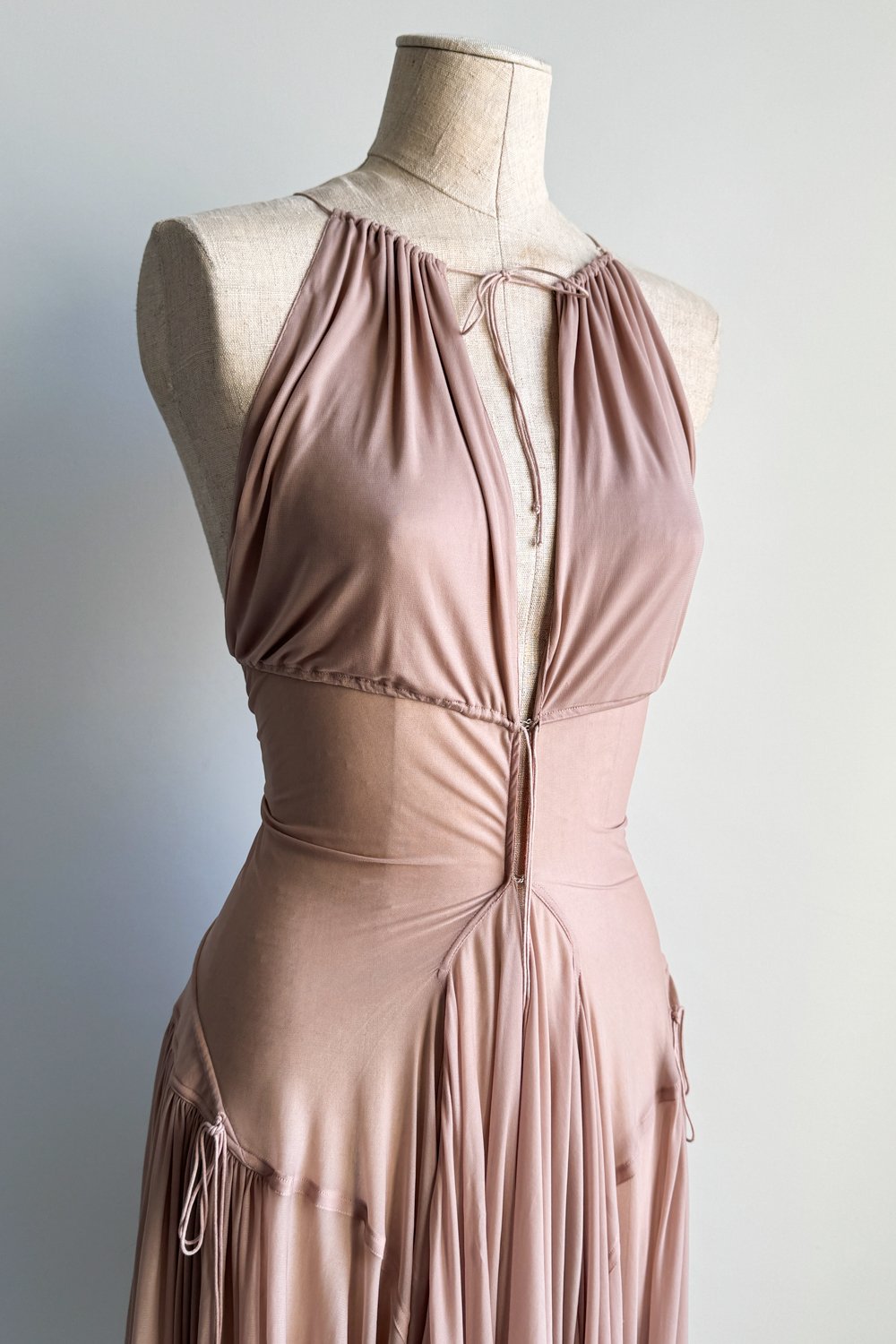EMERIEU-Alaïa-SS-2003-vintage-dusty-pink-sheer-midi-dress-5