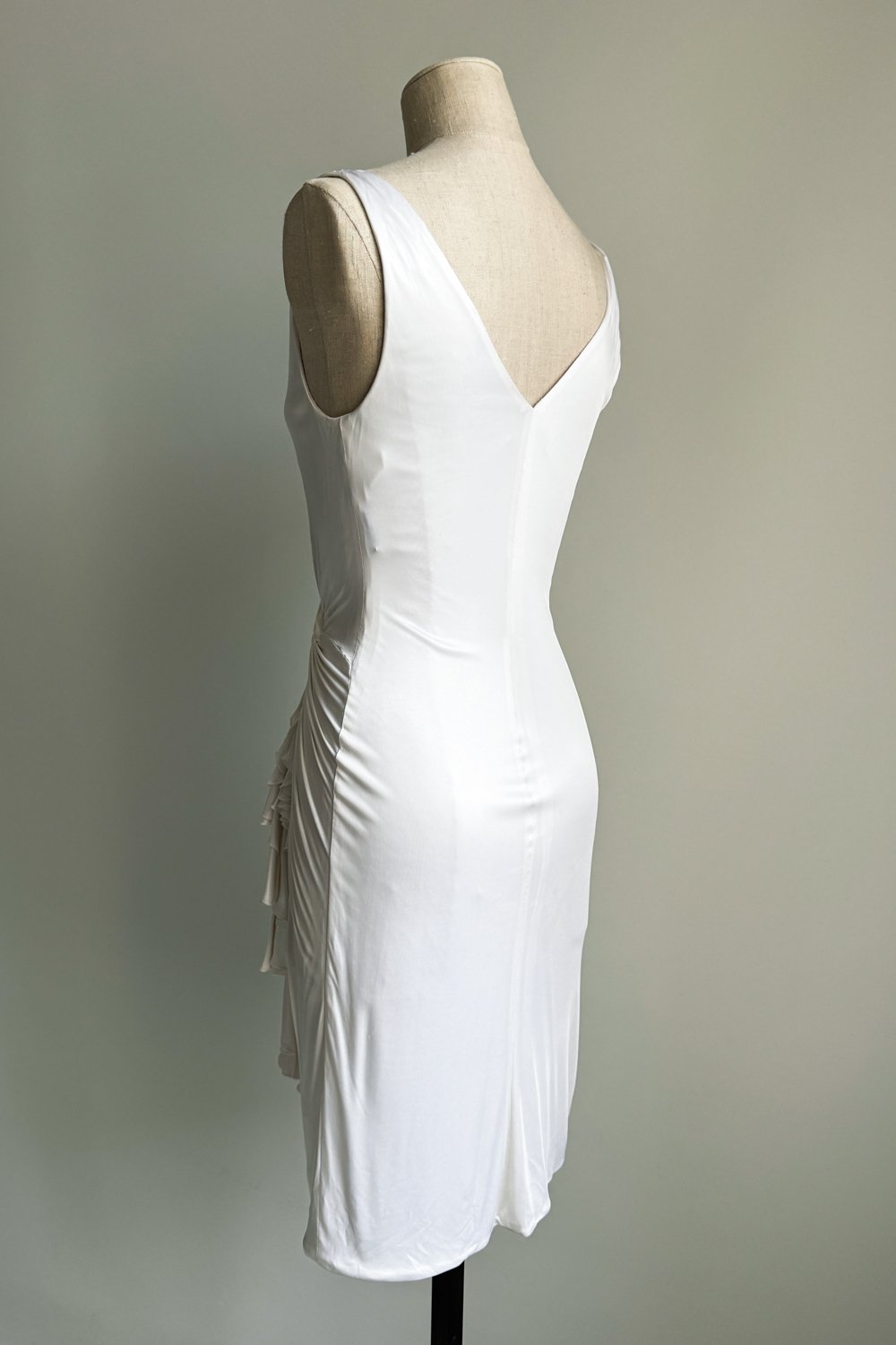 EMERIEU-Versace-2006-2000s-white-draped-ruffle-mini-dress-3