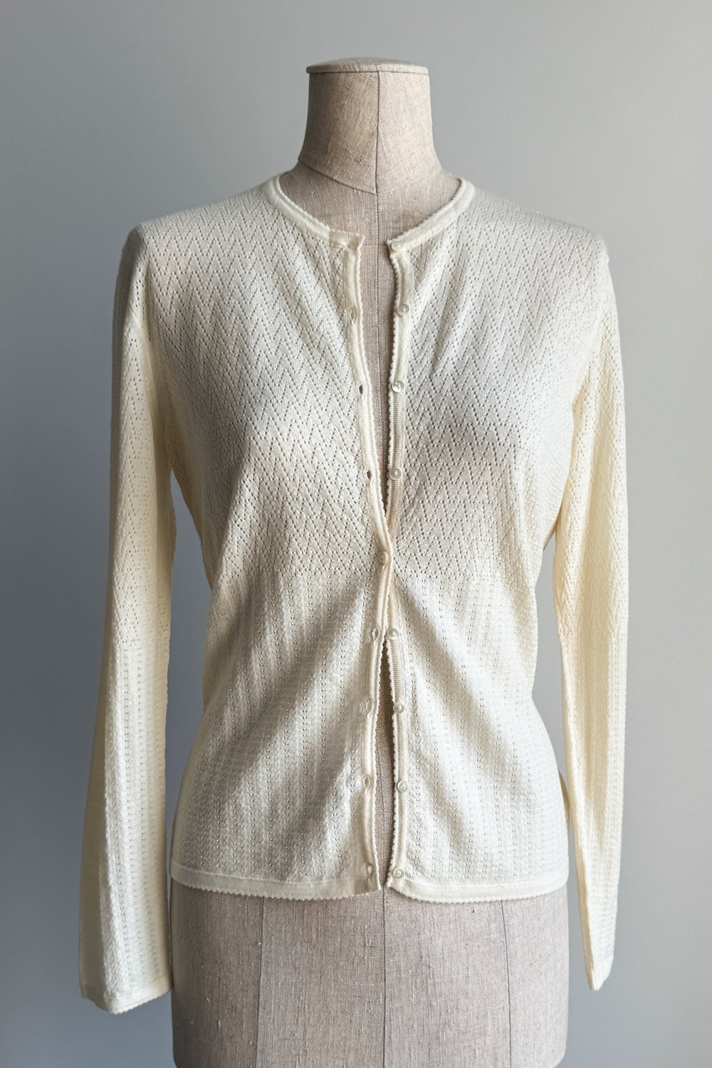 EMERIEU-Christian-Dior-by-john-Galliano-SS-2003-vintage-cream-knit-tank-top-cardigan-set-2
