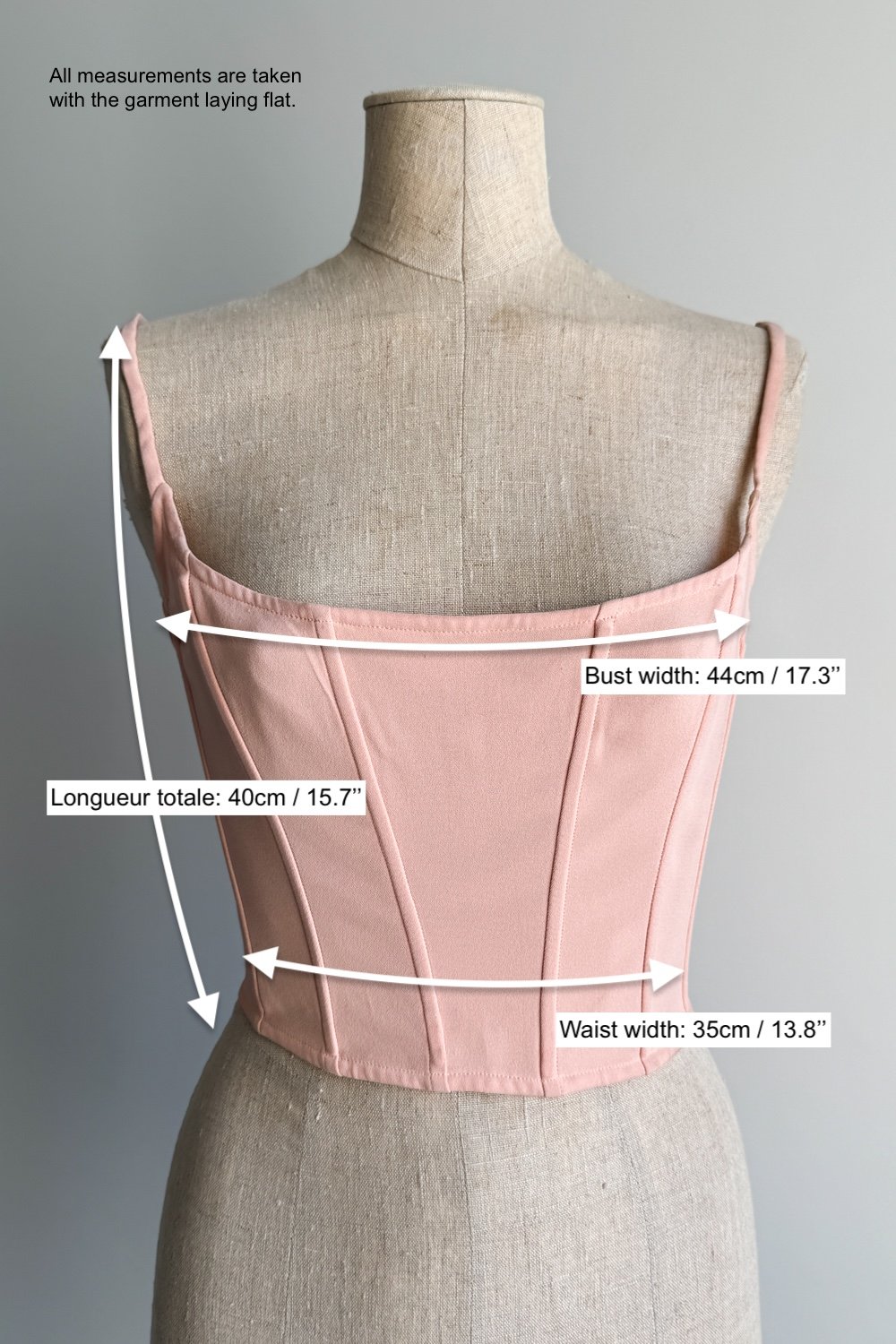 EMERIEU-Lolita-Lempicka-SS-1995-vintage-pink-corset-measurements