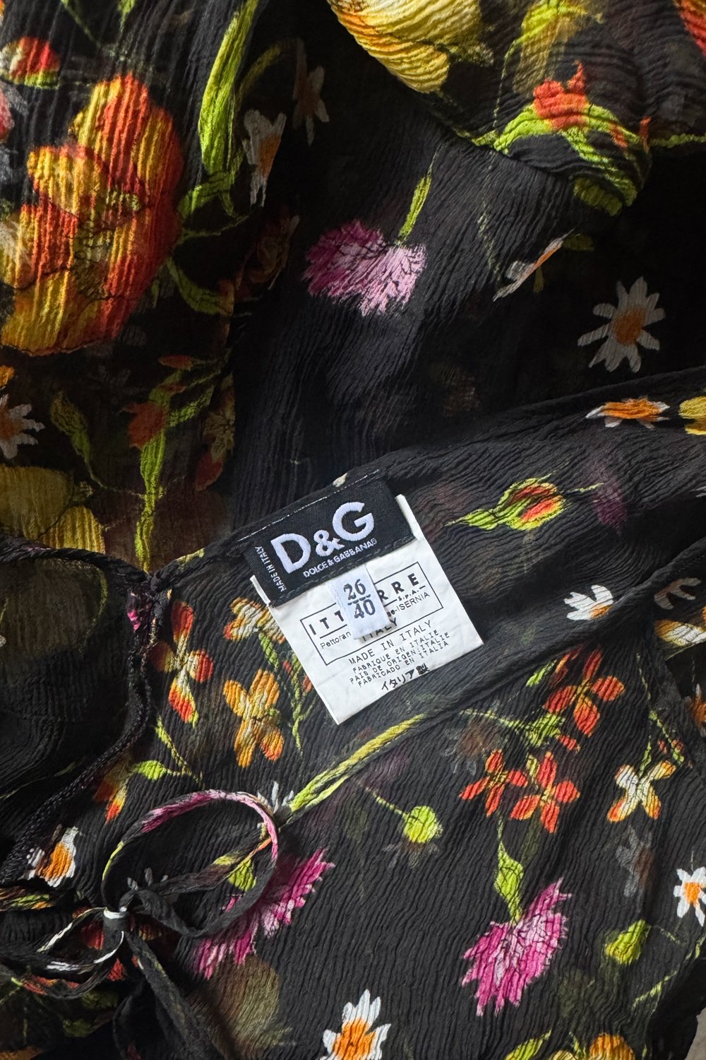 lEMERIEU-D&G-Dolce-&-Gabbana-2000s-vintage-black-sheer-floral-print-chiffon-silk-dress-with-train-label