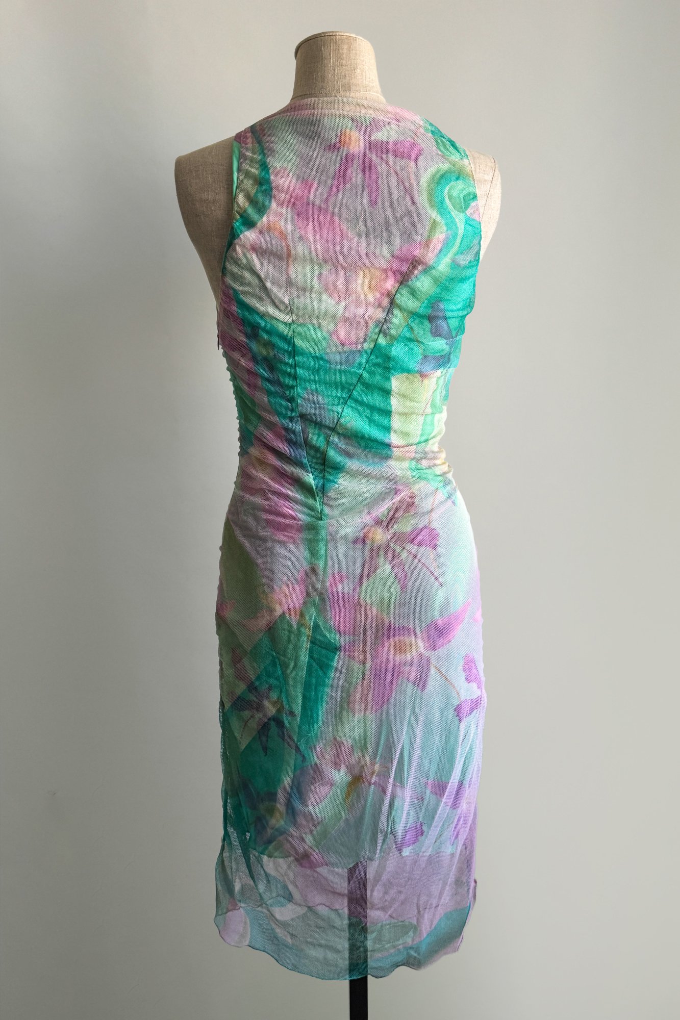 EMERIEU-Versace-SS-1999-runway-floral-mesh-midi-dress-4